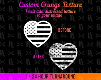 Aangepaste verweerde grunge-textuur - Ik voeg textuur toe aan uw afbeelding met hoge resolutie - snelle levering binnen 1-24 uur.