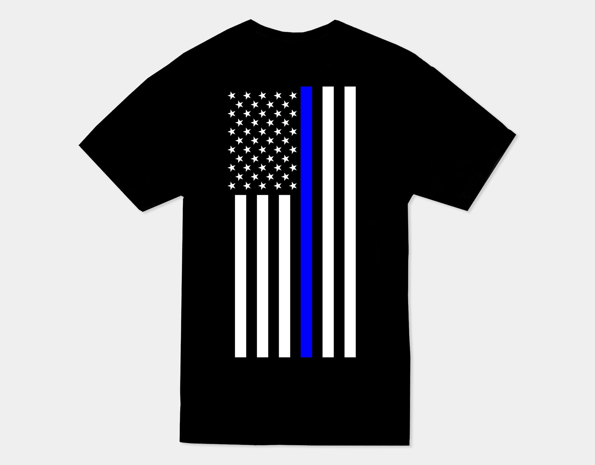 Thin Blue Line Flag Svg Vector Clip Art Cutting Files For Etsy