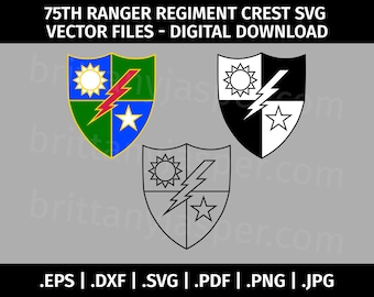 第 1 レンジャー大隊 - アメリカ陸軍レンジャー - RLTW - パッチ ロゴ