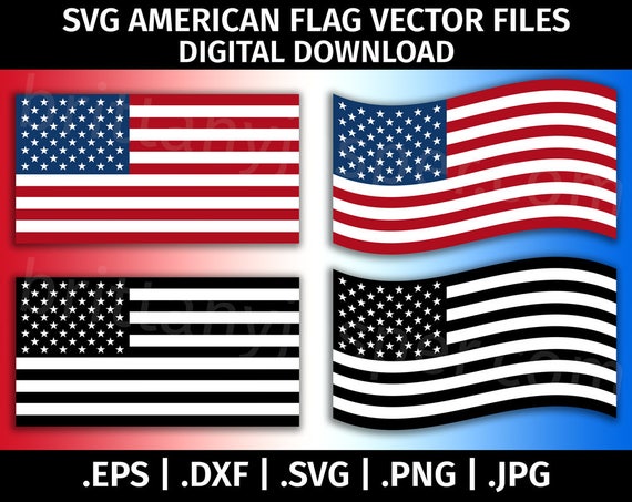 Download United States of America Flag SVG Vector Clip Art Cutting ...