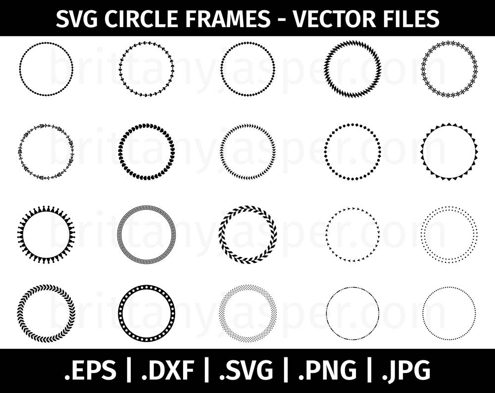 Circle Template SVG