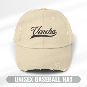 Veneka Baseball Hat Unisex Distressed Cap Venezuela Funny Phrase Unisex Gifts Venezuelan Friend Adjustable Hat Arepa I love Venezuela Regalo