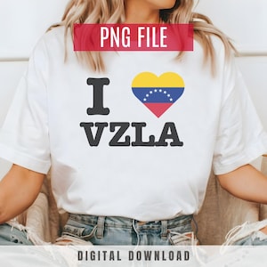 INSTANT DOWNLOAD, Venezuela Flag, Made in VZLA art, Venezuela png, wall art, printable, gift, Venezuela Clipart Digital Download Sublimation