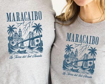 Maracaibo Shirt Venezuela Unisex Tee La Tierra del Sol Amada Immigrant Gift Graphic Heritage Comfort Colors Venezuelan Pride Apparel Gift