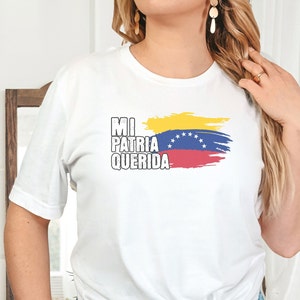Venezuela Tee Shirt for Venezuelans Immigrant Gift Venezuela Flag Friend T Shirt Venezolanos Bandera Day Camiseta Latino Arepa Shirt Caracas