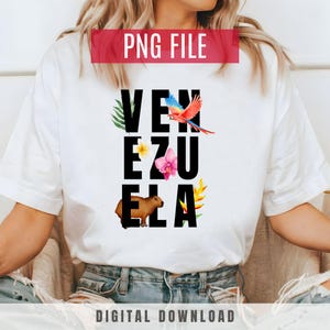 Venezuela Art PNG File Made in Vzla Diseño Venezuela Printable Subliminar Clipart Digital Download Wall Decor Sublimation INSTANT DOWNLOAD