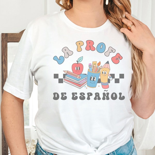 Spanish Teacher Shirt, Bilingual teacher t-shirt, teacher team shirt, back to school, profe español camiseta, Teacher crew t-shirt