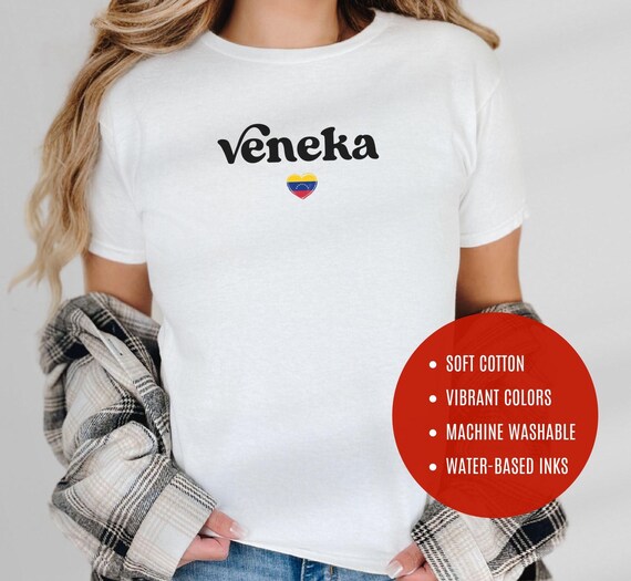 Venezuelan Girl Strong T-Shirt Venezuela Camiseta Venezuelan Girl Strong T-Shirt Venezuela Camiseta