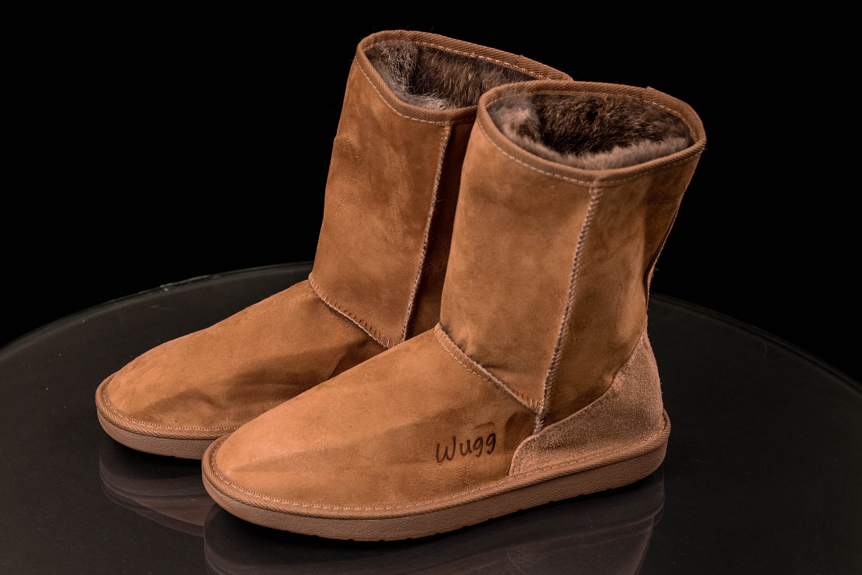 Toegangsprijs anker geweld Wugg Boots ugg laarzen gemaakt van Tasmaanse wallaby bont. - Etsy België