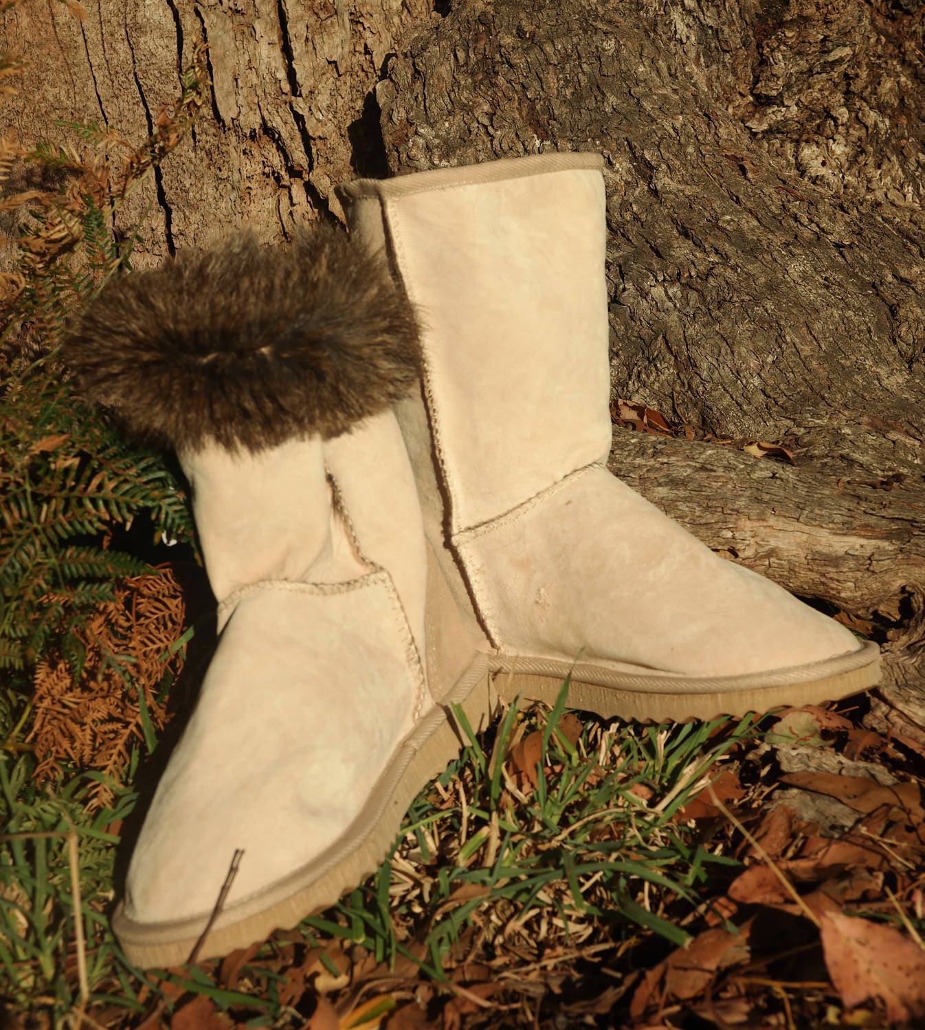 Wugg Boots ugg boots made from Tasmanian wallaby fur Etsy