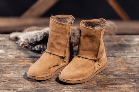 Arrastrarse Aventurero De confianza Wugg Boots botas ugg hechas de piel wallaby de Tasmania. - Etsy España