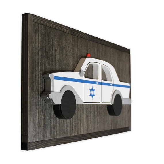 Vehiculo Policial De Madera Vehiculo Policial De Madera