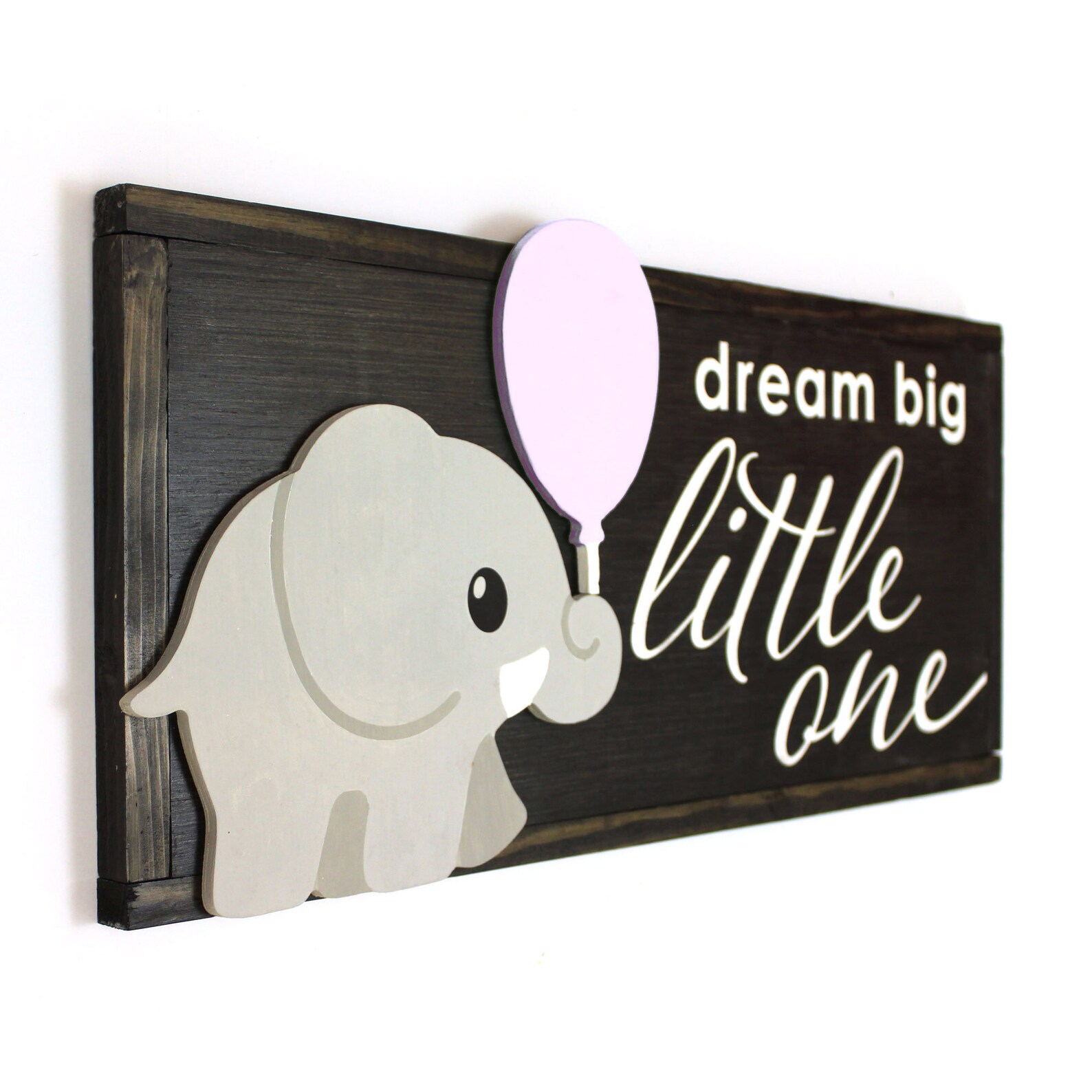 Baby Elephant Sign Elephant Nursery Decor Nursery Wall Etsy
