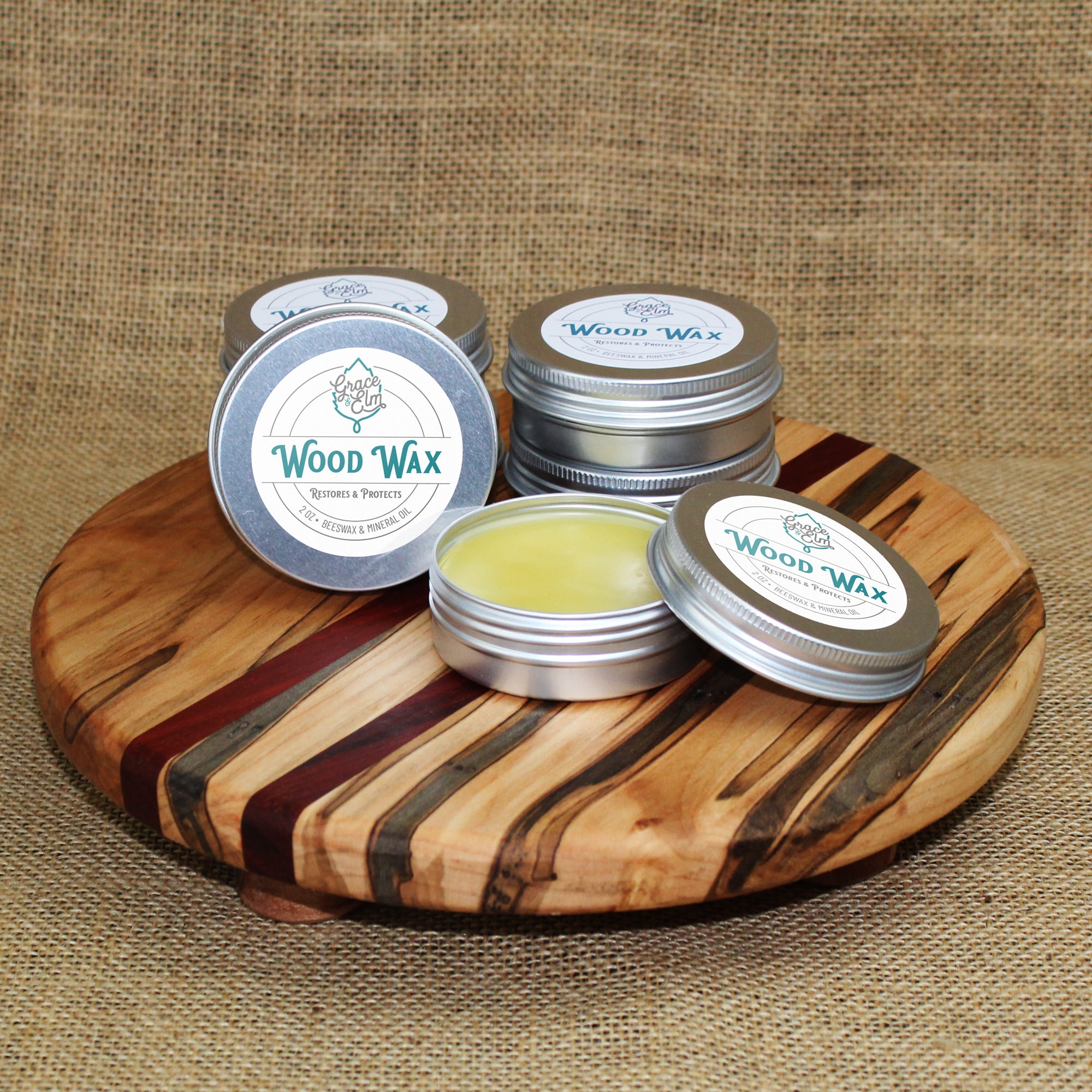 Wood Butter 8 oz Cutting Board Wax Conditioner for Wood Kitchen Tools and  Butcher Block. Support Animal Rescue. Handmade with Food Grade Mineral Oil  and Beeswax. 