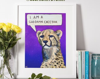 Goddamn Cheetah Print