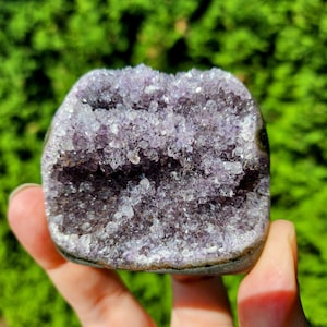 Natural Amethyst Cathedral Geode Purple Small Crystal Uruguay ACG11