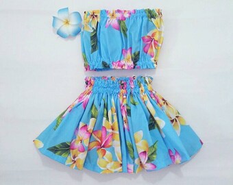 little girl tropical dress