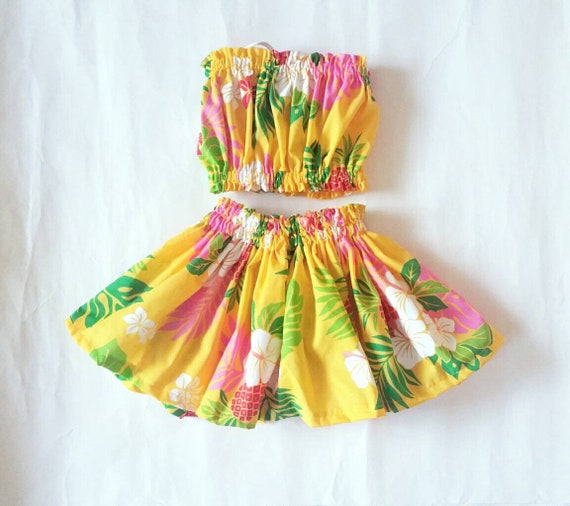 baby luau outfit