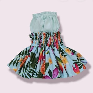 Hawaiian hula girls pa&#39;u skirt children hula skirts toddler baby hula dresses Hawaiian luau outfits girls hula skirts dresses tropical skirt