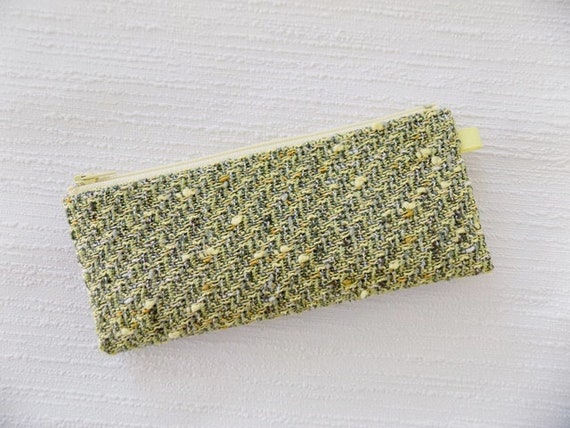 Linton Tweeds CHANEL Tweed Pencil Case Pencil Pouch Tweed - Etsy