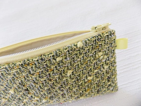 Linton Tweeds CHANEL Tweed Pencil Case Pencil Pouch Tweed - Etsy