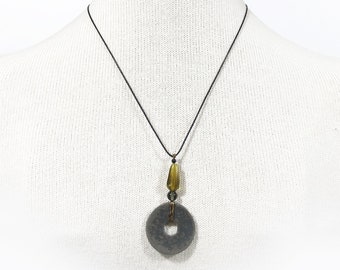 Salvaged Antique Hardware Pendant Necklace