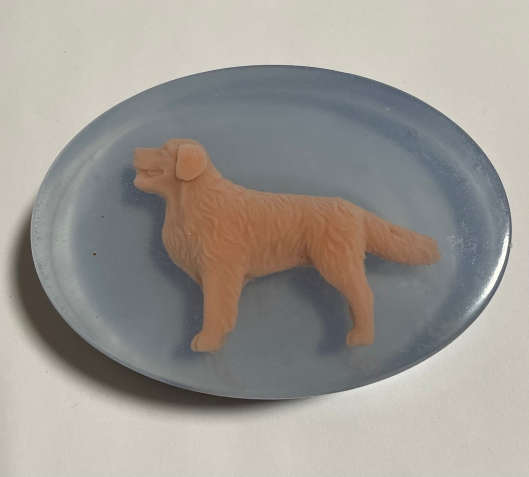 Golden Retriever Soap Etsy