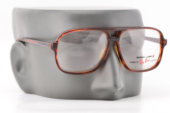 Vintage 80s Ray Ban B&L Tortoiseshell Plastic Avia