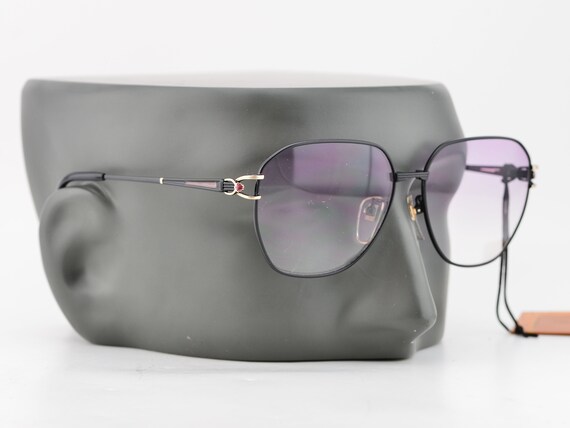 80s Paco Rabanne Eyewear Purple Oversized Brown So