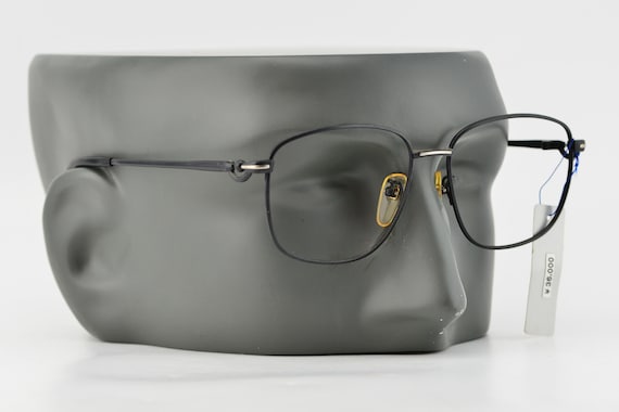 Vintage 1980s Paco Rabanne Square Black Titanium G