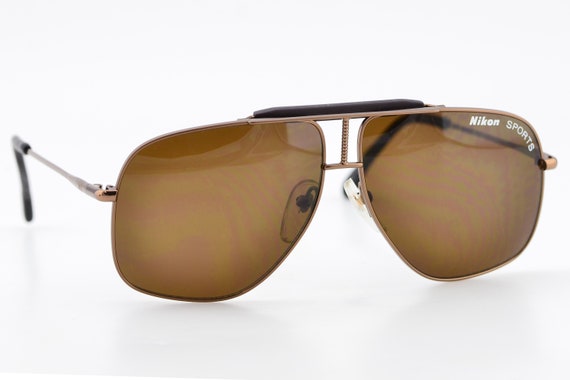 Vintage 80s Nikon Sports Copper Polycarbonate Avia