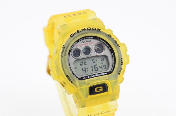 Vintage Casio G Shock Digital Outdoor Watch Dw 6900 Mens Etsy