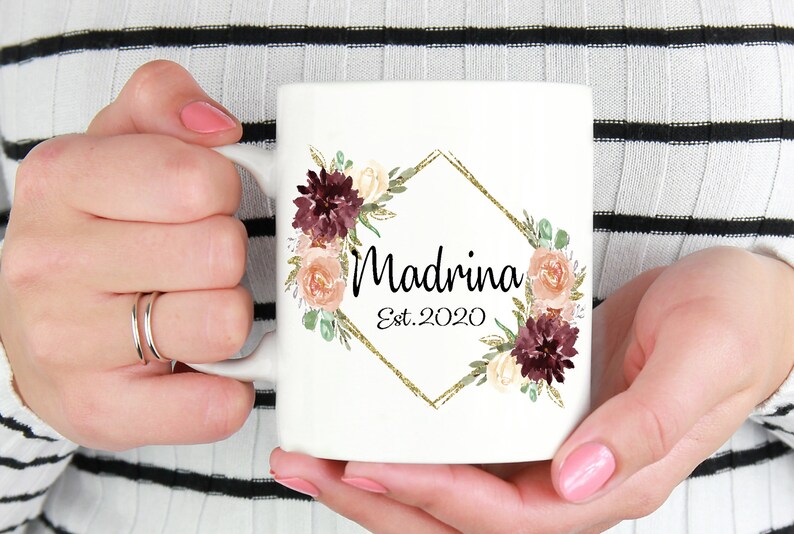 Madrina Gifts Madrina Mug Godmother Gift Coffee Mug Gifts | Etsy