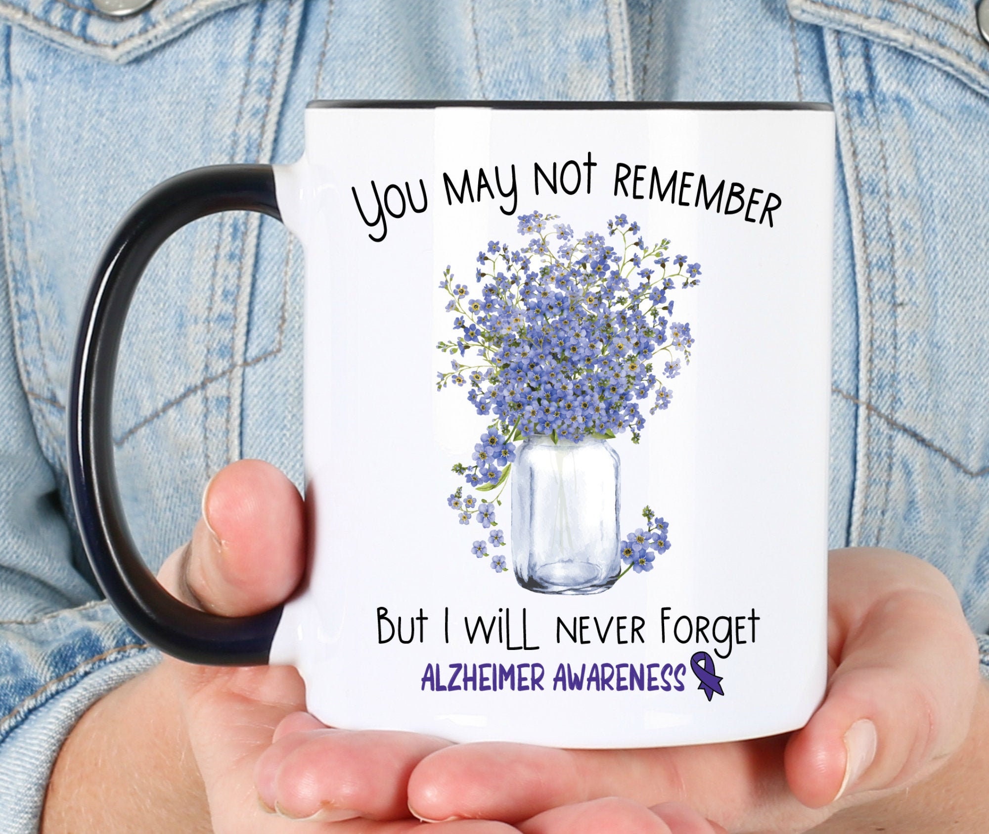 Alzheimer Awareness Alzheimer Coffee Mug Dementia gift Etsy