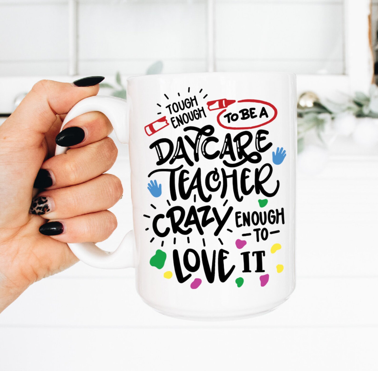 Daycare Teacher Mug Daycare Mug Daycare Worker Gift For Etsy