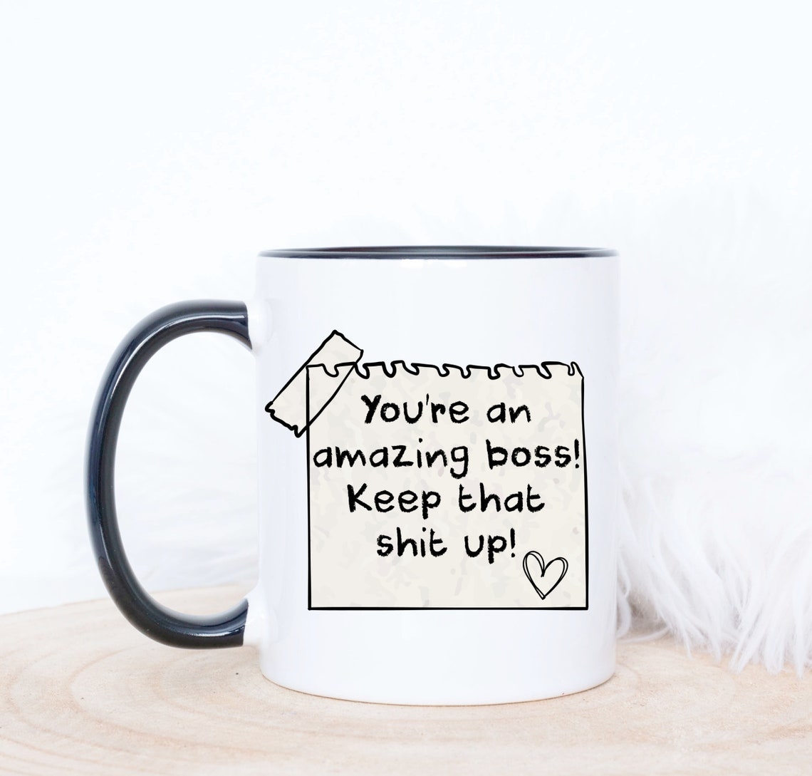 Boss's Day Gift Mug Boss Day Gift for Women Amazing Boss Etsy