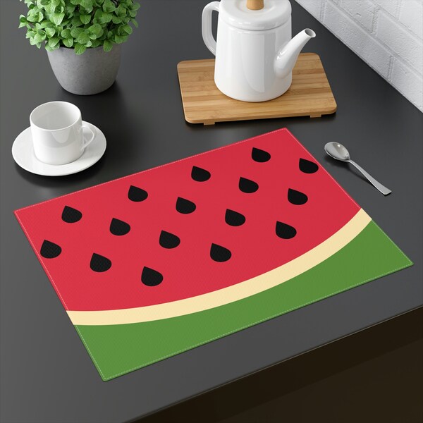 Watermelon Placemats Etsy