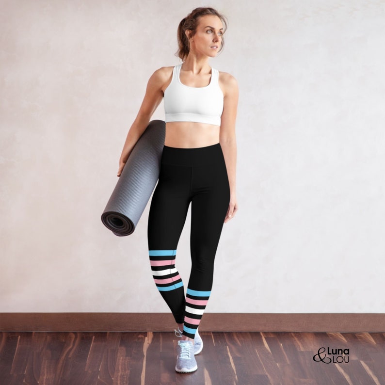 Transgender Pride Festival Leggings,Trans Yoga Leggings,trans pride training leggings,transgender ftm leggings,transgender mtf leggings