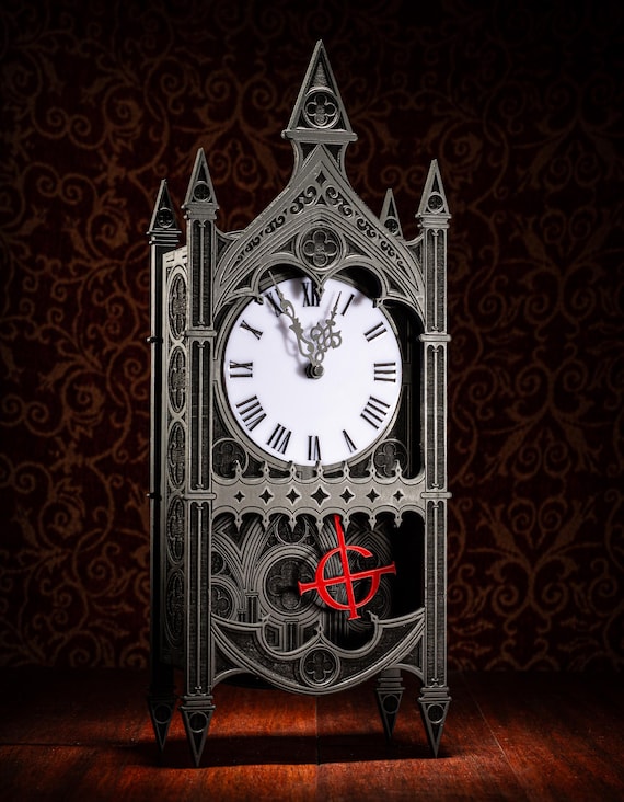 Monstrance Clock: Dark Gothic Grandfather Clock - Etsy Monstrance Clock: Dark Gothic Grandfather Clock - Etsy