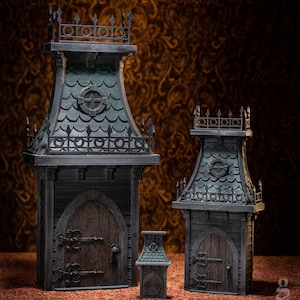 Gothic fairy doors