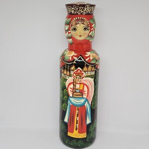 ロシア製？ウオッカ　陶器容器 ロシア製？ウオッカ陶器容器