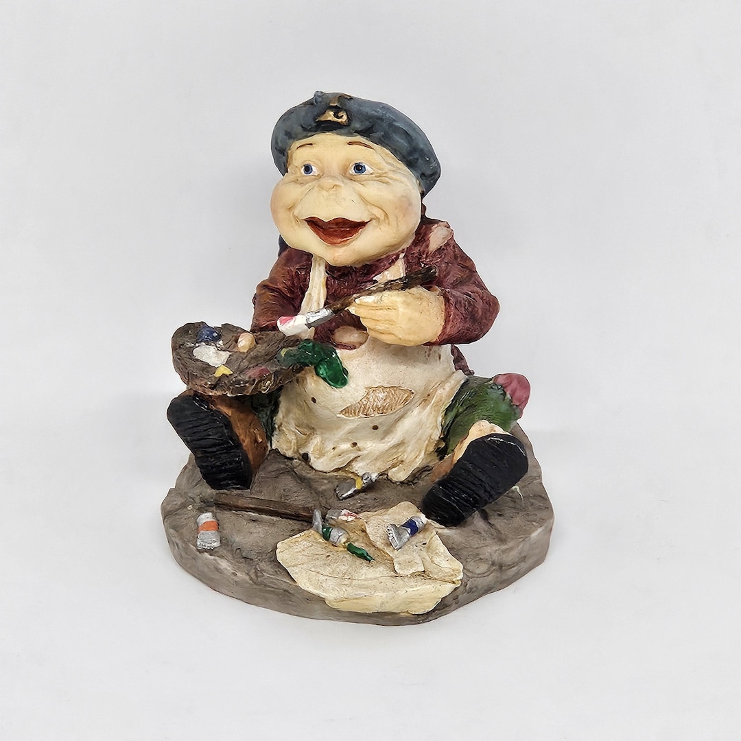 Figurine Laaf Plongeant Dans La Piscine - Série Hobby 1993 - Collection Laaf RARE