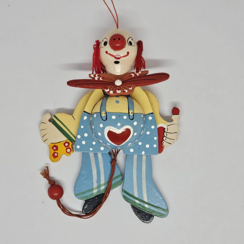 Pull String Puppet - Etsy