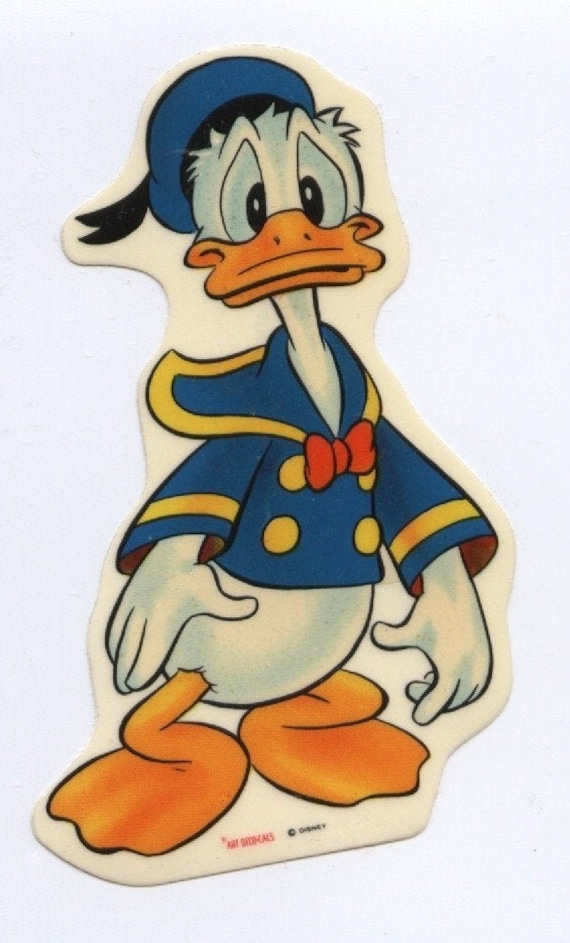 Vintage Disney Stickers Mint Condition!! Donald Duck 