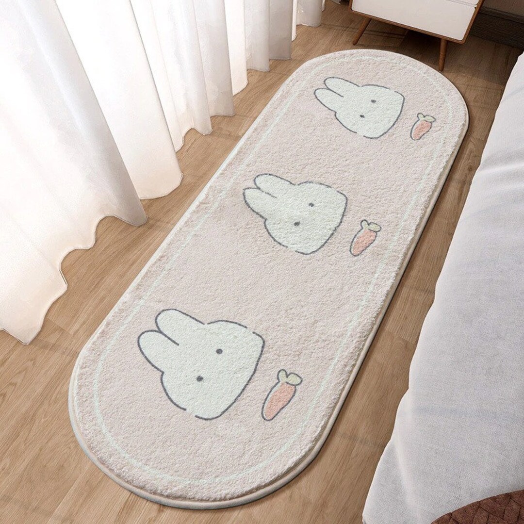 Fluffy Cute Bedroom Rug Carpet for Bedroom Nursery Nonslip Etsy