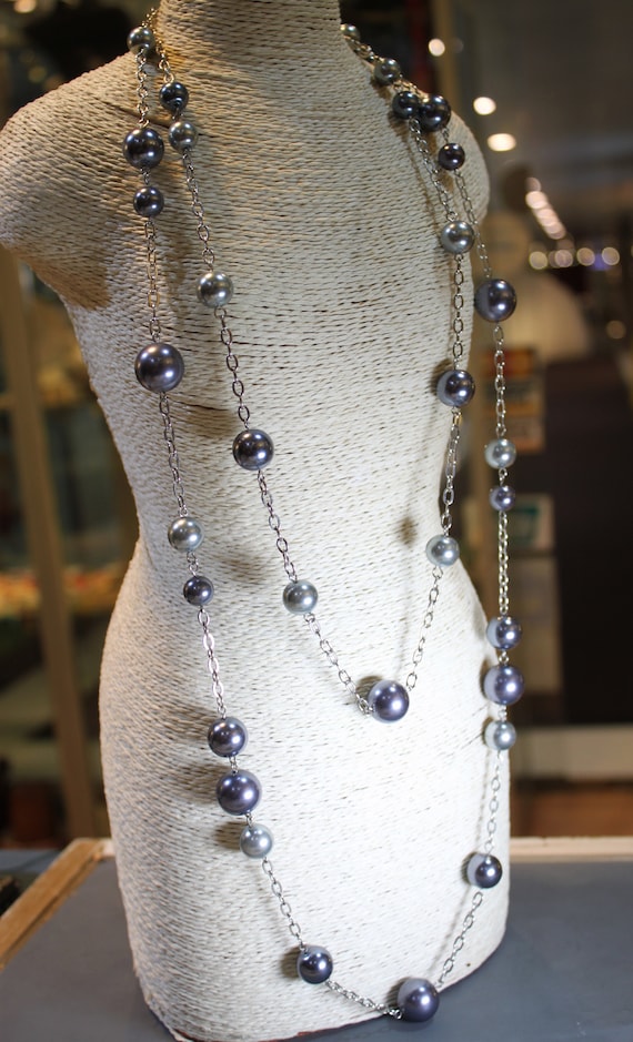 Lia sophia pearl necklace deals