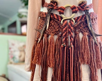 Autumn Witch Shaman Shawl: Norse Witch Ritual Set
