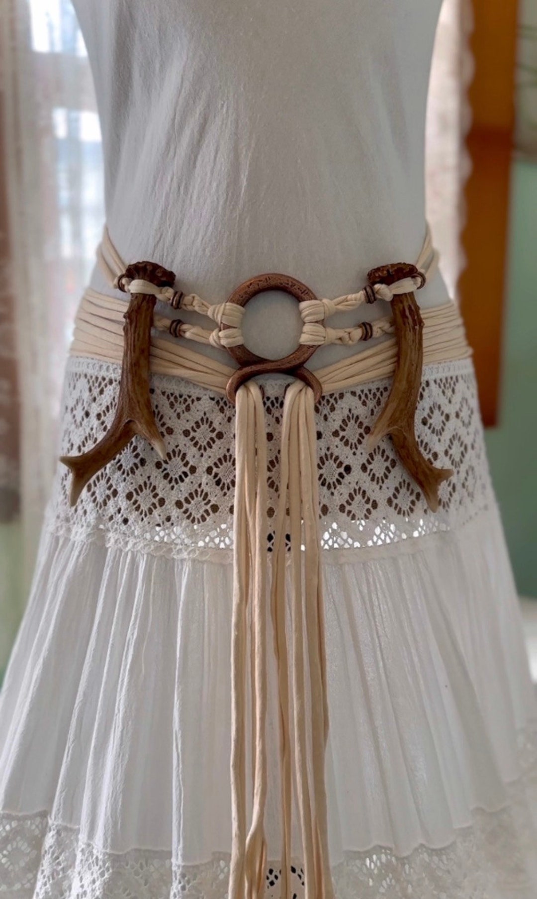 Norse Harness Belt With VEGAN ANTLERS, Norse Witch Harness, Seidr Belt, Viking  Harness, Norse Belt, Troll Cross Belt, Larp Belt, Shaman Belt - Etsy