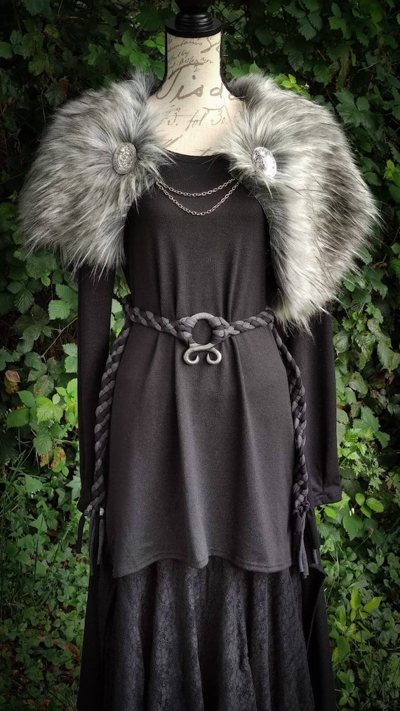 slim fit dress slacks Akira Comfy Cozy Fur Trim Mini Dress | Grey main image 1