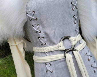 Freya Belt, Norse belt, Viking Belt,  half-braided belt, Norse Witch Belt, Shieldmaidens Belt, Larp Belt